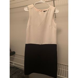 Black & white work dress